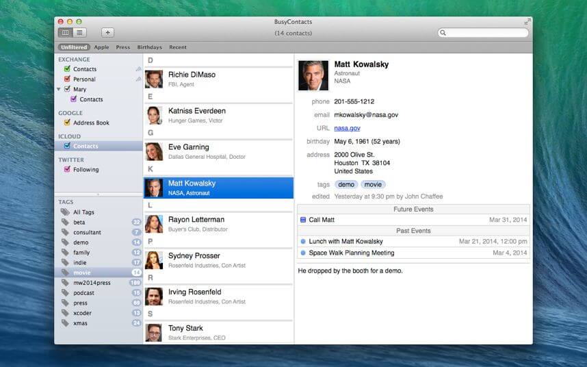 BusyContacts 1.6.6 Crack Free for MacOS Download 2022